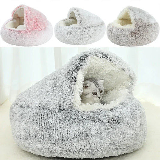 Winter Plush Pet  Cushion