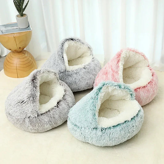 Winter Plush Pet  Cushion